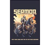 Sermon Notes: A Boys Guided Christian Journal for Kids & Youth | Learn How to Listen, Write, and Reflect on God’s Word| 6x9 inches | 115 pages