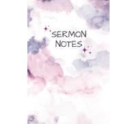 Sermon Notes: A Christian Journal | With God All Things Are Possible Matthew 19:26 Bible Verse | Inspirational Writing Notebook | BONUS Prayer Request ... | 6 x 9 Inches | For Women, Teens, & Kids
