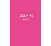 Sermon Notes: A Christian Notebook for Message Notes, Bible Study & Reflection: Church Notes Journal for Scripture Study, Message Highlights & ... Edition) (NovaBloom Sermon Notes Series)