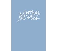 Sermon Notes: Church Notes, Bible Study, Christian Notebook, 52-Week Journal, Deepening Your Walk With God