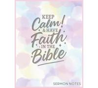 Sermon Notes: Church Sermon Journal, Notebook for Sermon Notes, Church Notebook, Christian Sermon Journal to Record and Remember Sunday Church Notes - Christian Gifts for Women & Teen Girls (Pink)