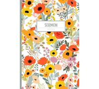 Sermon Notes Journal: A Minimalist Christian Notebook for Sunday Reflections, Sermons or Messages - 120 Pages, 6x9