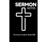 Sermon Notes Journal | Christian Notebook for Church, Bible Study & Prayer Reflection | Faith Journal with Guided Prompts for Scripture, Key Points, ... Scripture, Key Points, and Prayer Reflection