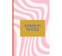 Sermon Notes: notebook for women, teenager, or girls who need a place to write their thoughts; personal journaling, sermon notes, gift for mom, gift for friends, Christian gift , gift for girlfriend