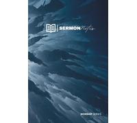 Sermon Notes Notebook: Worship Series: Modern Style Notebook providing all necessary fields and blocks for better sermon note taking in church or ... in Back that aid in Sermon Note taking.