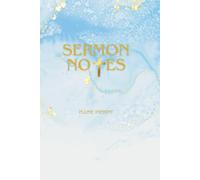 Sermon Notes: Sermon Notes Journal for People of Faith - Guided Christian Notebook for Sunday Services, Bible Study & Reflection