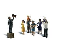 Sermon on the Crate HO Scale Woodland Scenics (Importación USA)