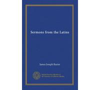 Sermons from the Latins