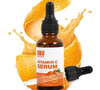 Sero de la cara de vitamina C con cido hialurnico hidratante antienvejecimiento de la mancha de brillo para la cara que brilla. 30 ml de suero ordi