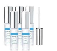 Sero de labios regordete y aceite labial hidratante, BP Spicule Plumping Li-P Shot-Maxi, Spicule Plumping Li-P Gloss, Sero de L-IP Plumper para larga duración, Regordete e hidratante (5pcs)