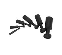 SeroNi 10 Uds 4mm 6mm 8mm 10mm 12mm 16mm tapones neumáticos de plástico tubo de manguera conector de ajuste de presión tapones de extremo de línea de aire(16 mm)