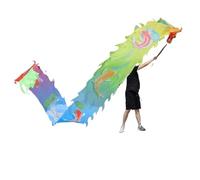 Serpentinas de Danza del dragón, Dragones de Seda, Juguetes Populares y Accesorios Rave for el Festival de Primavera, Equipos de Fitness y Entretenimiento for Personas Mayores.(Colourful,8m/26.2ft)
