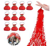 Serpentinas de Mano, Darryy 10 Piezas Lanza Serpentinas, Tira Serpentinas, Serpentinas de Colores, Cañones de Confeti y Serpentinas, para Año Nuevo, Fiestas, Cumpleaños, Bodas, Graduaciones
