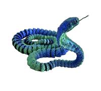 Serpiente Animal Impreso en 3D, Juguetes de Serpiente 3D | Juguetes Anti-Stress Serpiente Animales - Juguetes de Oficina con bisagras, Figuras de Colección Flexibles, Juguete Antiestrés Impreso en