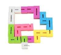 Serpiente Antiestrés,Juguetes Educativos Portátiles - Cubo Puzzle,Para Casa Escuela Aula Viaje en Coche Niños Chicas Niñas Hogar Noches de Juegos Campo de Verano Cumpleaños Vacaciones