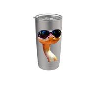 Serpiente con Gafas de Sol Pitón Cobra Mamba Cute Snakes Vaso térmico de acero inoxidable de doble pared
