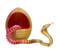 Serpiente con, Serpiente impresa en con - animal,Animales impresos en Fidget Toys Acoplamientos flexibles Juguetes de serpiente para la decoración del hogar para adultos