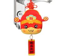 Serpiente de,Animal de serpiente - Muñeca china serpiente de peluche súper suave de 4 pulgadas,Colgante serpiente Dios de la la, peluche Año de la Serpiente para vacaciones y ocasiones especiales