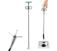 Serpiente de drenaje mejorada, removedor de obstrucciones de drenaje, limpiador de drenaje para inodoro, alcantarillado, ducha, cocina, baño, tina, abridor de desagües, herramienta de limpieza, pinza