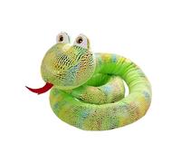 Serpiente de peluche gigante - Juguete de peluche realista de 63 pulgadas, material súper suave y tierno, diseño realista de pitón serpiente | Gran broma broma novedad regalo para fiestas