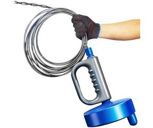 Serpiente desatascadora - para Desatascar | Desatascador de Tuberías | Fregadero Cocina Lavabo Ducha Bañera Tubería Atascada Limpieza Eficaz