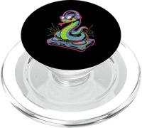 Serpiente Dj Con Audífonos Y Gafas PopSockets PopGrip para MagSafe
