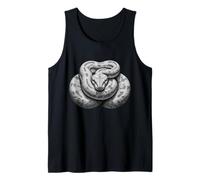 Serpiente mística Serpiente Energía Vida Silvestre Arte Gráfico Camiseta sin Mangas
