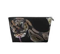 Serpiente Pitón, Bolsa de artículos de tocador Bolsa de Maquillaje Bolsa de cosméticos Bolsa de artículos de tocador de Viaje portátil