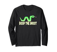 Serpiente propietario Boop The Snoot cita divertida serpiente amante de reptiles Manga Larga