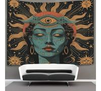 Serpiente Tapiz De Pared Grande, Sabiduría Tapestry Aesthetic, Cómodo, Duradero, Para Colgar En La Pared, Decoración De Sala De EEstrella, Dormitorio 130cmx150cm