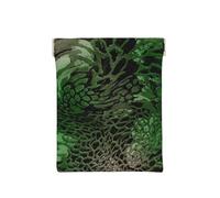 Serpiente Verde Estampada, Squeeze Top Wallet Bolsa de Almacenamiento para Mujer Monedero pequeño Bolsa de Cambio