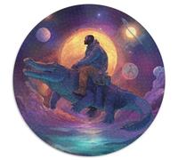 Serpiente voladora Puzzle Regalo Creativo Decoración Familiar 1000 Piezas Mundo fantasía Rompecabezas Imposible Entretenimiento Creativo para Adultos 1000pcs (67.5x67.5cm)