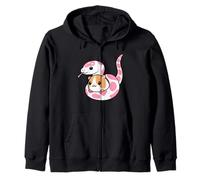 serpiente y conejillo de indias 2025 Año lunar de la serpiente 2025 Sudadera con Capucha