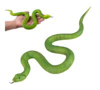 Serpientes De Goma,Serpientes De Goma Realista,Juguetes De Serpientes,Jardín De Goma En Forma De Serpiente,Serpiente Falso,Serpiente De Goma Juguete De Serpiente,Falsos Decoración Serpiente(Cian)