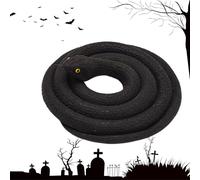 Serpientes de Juguete - Serpiente de Broma Flexible de 31.5 Pulgadas | Accesorios de jardín de Miedo, Juguetes de Modelo Animal, Accesorios de Broma para Fiesta del Día de los Inocentes de Halloween