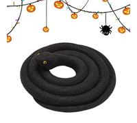 Serpientes de Juguete - Serpiente sintética de 31,5 Pulgadas,Accesorios de Broma de Miedo para la Fiesta del día de los Inocentes de Halloween, Accesorios de jardín de Regalo de mordaza