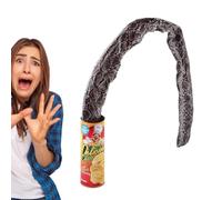 Serpientes En Lata: Broma Creativa con Bocadillos De Papas Fritas, Acción Resorte Realista, Expulsión Alta Tensión, Emergente Impactante | Bromas De Halloween Juguetes Mordaza Asustadas Y DIV