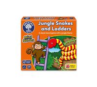 Serpientes y escaleras de la jungla: minijuego de viaje de Orchard Toys