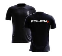 SERPOLICIA Camiseta de la Policía Nacional CNP Azul Marino M