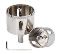 Serra de agujero de carburo de deber, Broca de posicionamiento con centro recubierto diamante 6-120 mm, cortador sierra corona, abridor, 1 unidad(100mm)