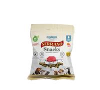 Serrano Snacks de MEDITERRANEAN NATURALPARA Para Perros 12X100 GR (Buey, 12x100gr)