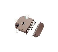 Mottura Cerradura de seguridad 38650VD00 DX Quíntuple con resbalón cilindro europeo 60 mm