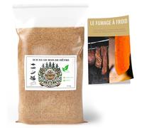 Serrín de Haya 4 kg para Ahumado en Frío - 100% Natural - Ideal para Carne, Pescado, Barbacoa - Compatible con Generador de Humo - Guía en PDF Incluida