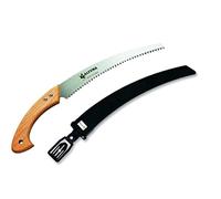 Serrucho de Poda Sawing 29602 - Mango de Madera - Dentado Japonés - Resistente y Muy Ligero - Sierra de Mano para Madera con Hoja Curva - Ideal para Uso Forestal - Incluye Funda - Altuna