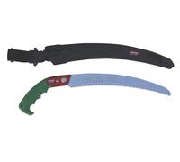 Serrucho de pota hoja curva, con vaina.