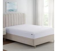 Serta Cubrecolchón suave, protector de colchón impermeable de 39 x 80 pulgadas, evita olores y manchas, bolsillo profundo elástico de 18 pulgadas para un ajuste seguro, protector de colchón individual