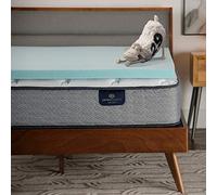 Serta ThermaGel - Cubrecolchón de Espuma viscoelástica, tamaño California King