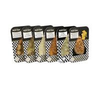 Sertina Platos Preparados Gourmet Pack SURTIDO MIX de 6 x 350g - Pollo con miel y mostaza, y al ajillo, Lasaña Pularda, Albóndigas a la Madrileña, Berenjenas Rellenas y Paella Valenciana.