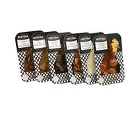 Sertina Platos Preparados Gourmet Paquete MIX SURTIDO de 6 x 350g - Albóndigas de pollo, Tikka masala, Alitas de Pollo a La Barbacoa, Lasaña Pularda, Carrilleras de Cerdo, Callos Al Estilo Madrileño