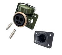SERTPLAS Enchufe OTAN de 2 polos, 50 mm² con junta de goma, 2 conectores de 50 mm², 12 V/24 V, apto para vehículos militares, vehículos de bomberos, ambulancias, maquinaria de tierra y construcción,